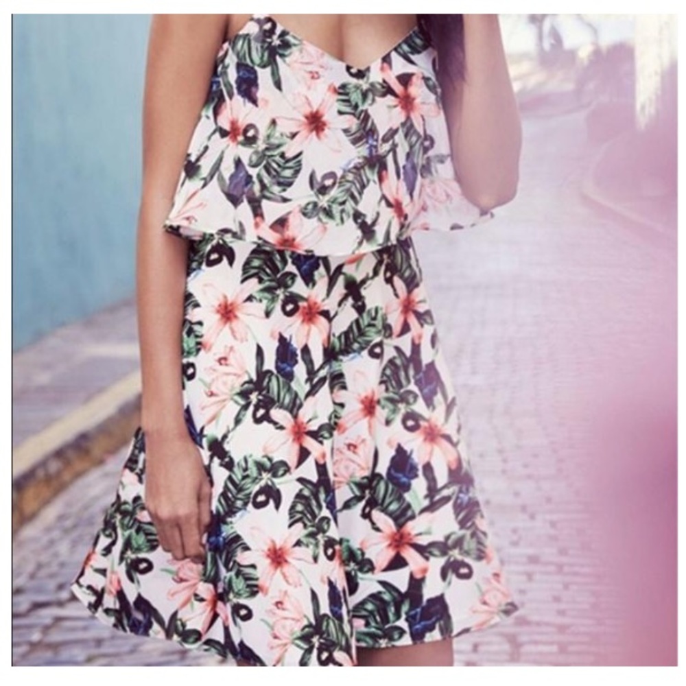 Summer floral dress